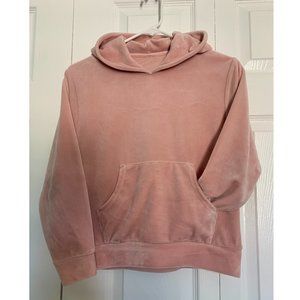 PLUSH GIRLS HOODIE | PINK | SMALL